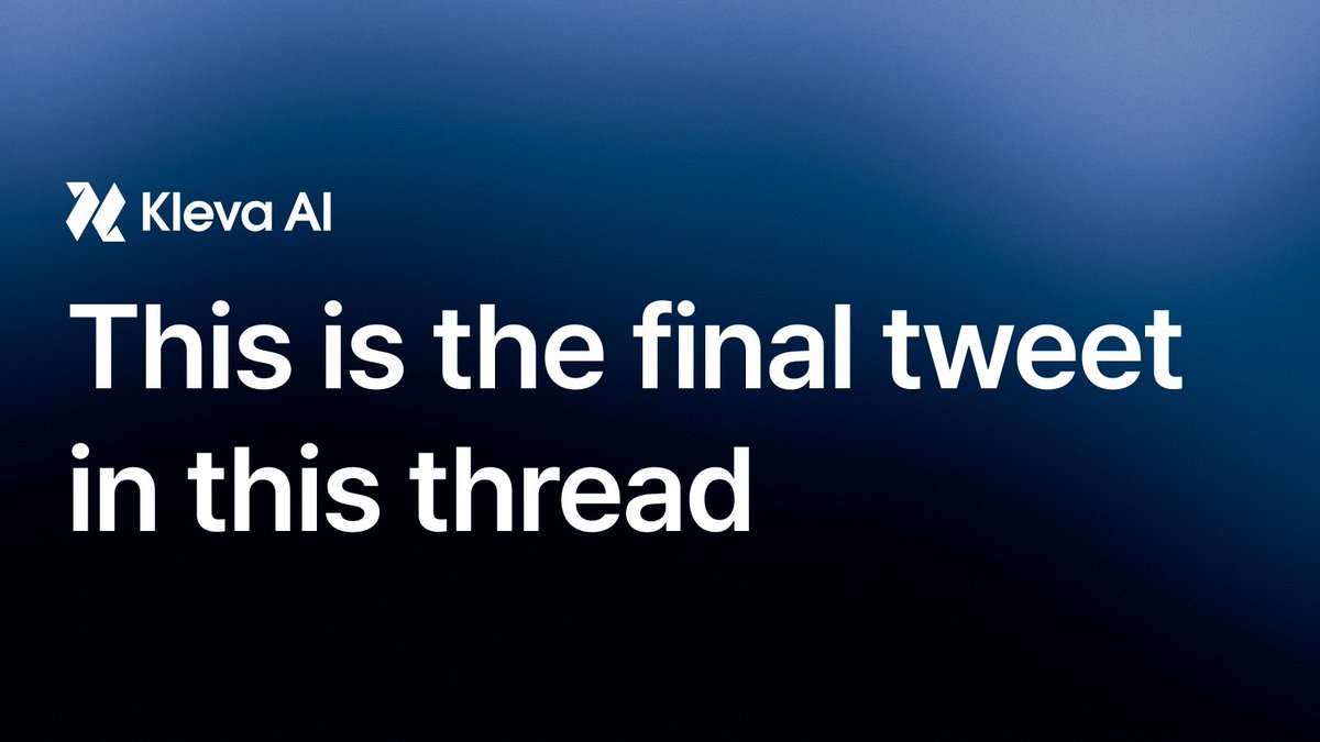 Kleva_AI's tweet image. (5/5)
With Kleva AI’s Tikkly, millions of users will be able to unify points from diverse ecosystems into one cohesive asset experience
— turning scattered value into tangible impact.

We’ll be rolling out the full details and teases for Tikkly step by step.
Everything’s already…