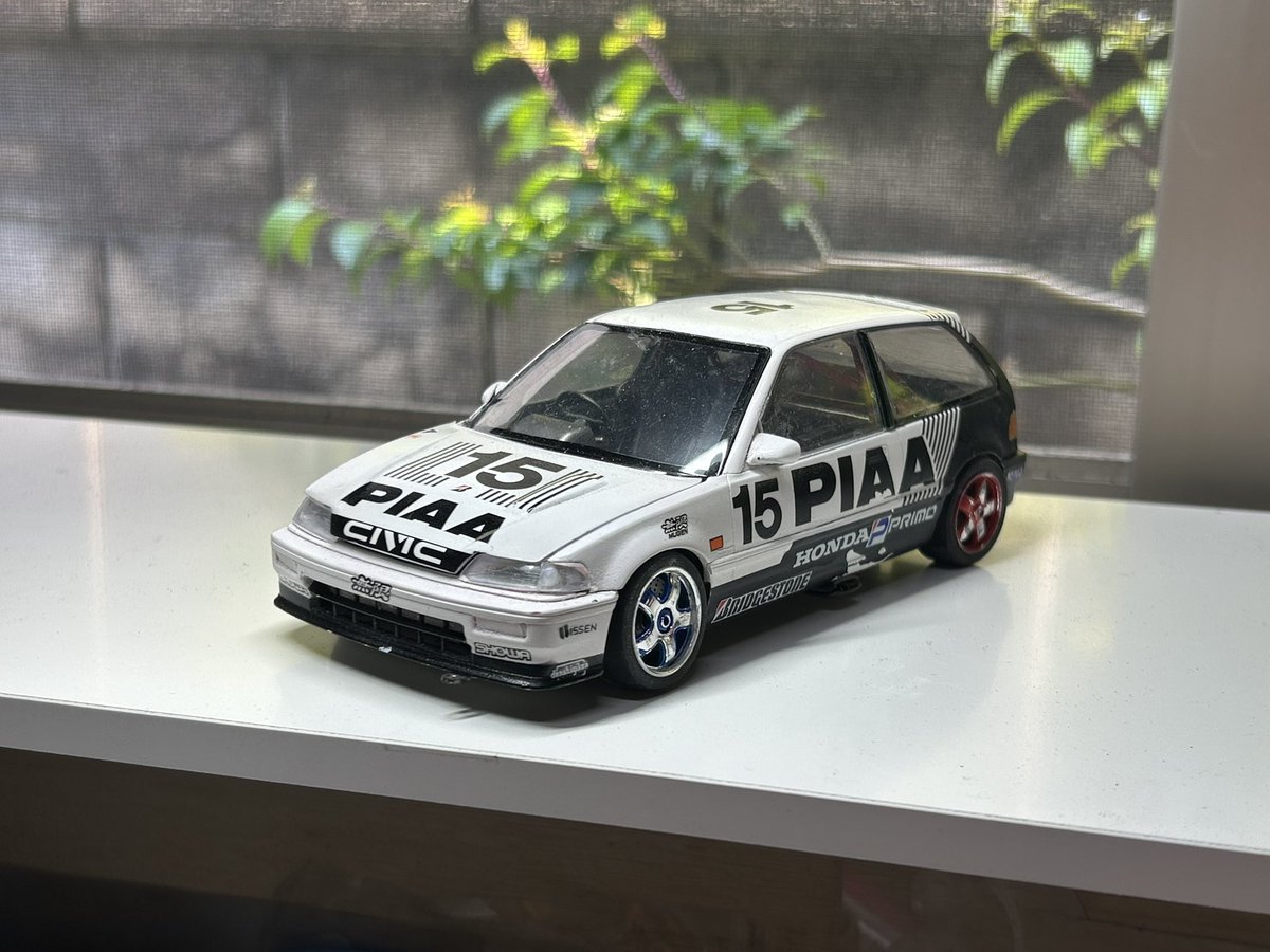 S0Xcd's tweet photo. アオシマ　グランドシビックSI　　　#グランドシビックSI
　#シビック　#EF9 https://t.co/eqj3Zkabp9