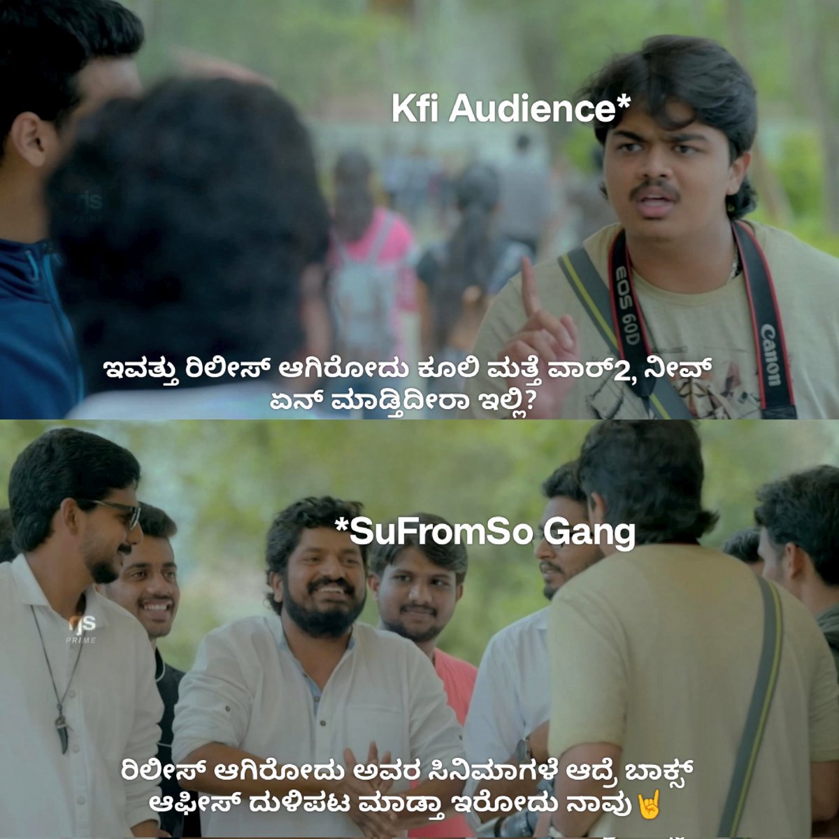 New releases, huh? 
No one here to fear. 

#Sufromso with 100+FF shows across Karnataka, is dominating the box office despite having a limited number of shows and  inching towards the elite 100 Cr club.