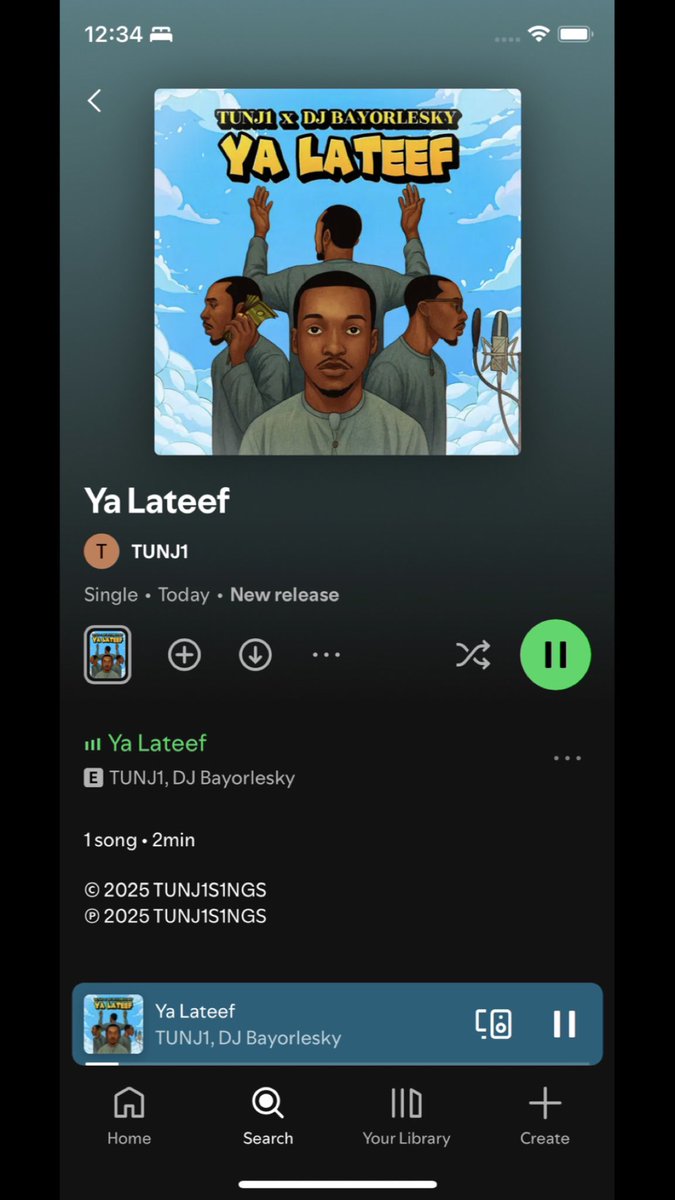 tunjisings_'s tweet photo. https://t.co/NcoRE7HtQ9
Hey there✌🏽
I just dropped my debiut single- Ya Lateef🕊️⚡️
Kindly show some love🙇🏽‍♂️❤️
#afrobeats #almajiri #eFootball2026 https://t.co/aTH7OdPvad