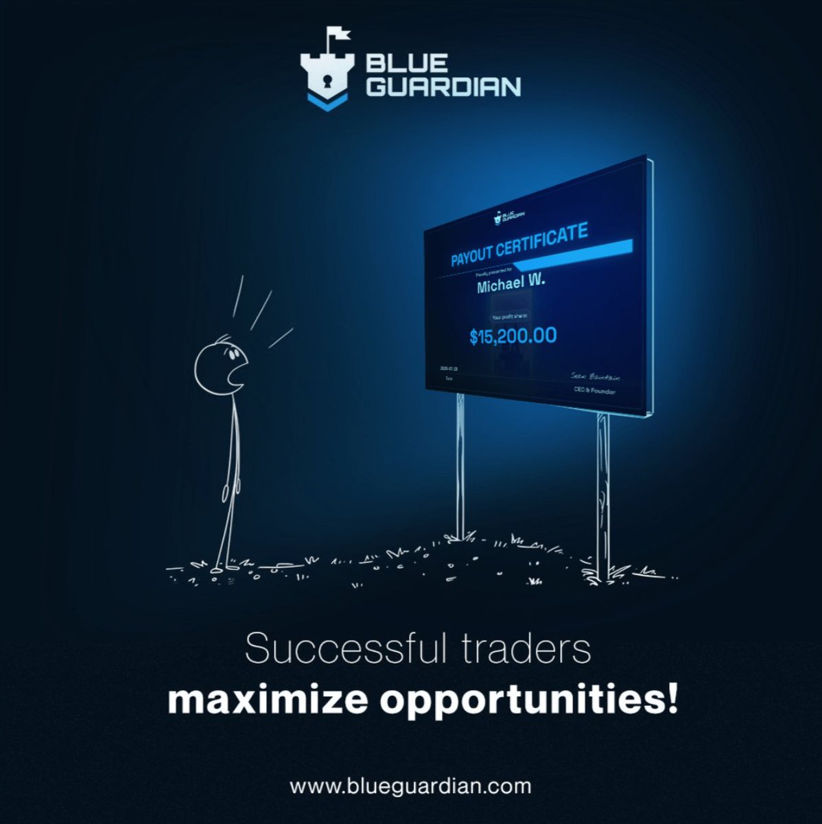 5-digit payout from Blue Guardian

This isn't a movie or clickbait

It's real people getting real money from a real trading firm

Follow the rules and get paid

That's what successful traders do