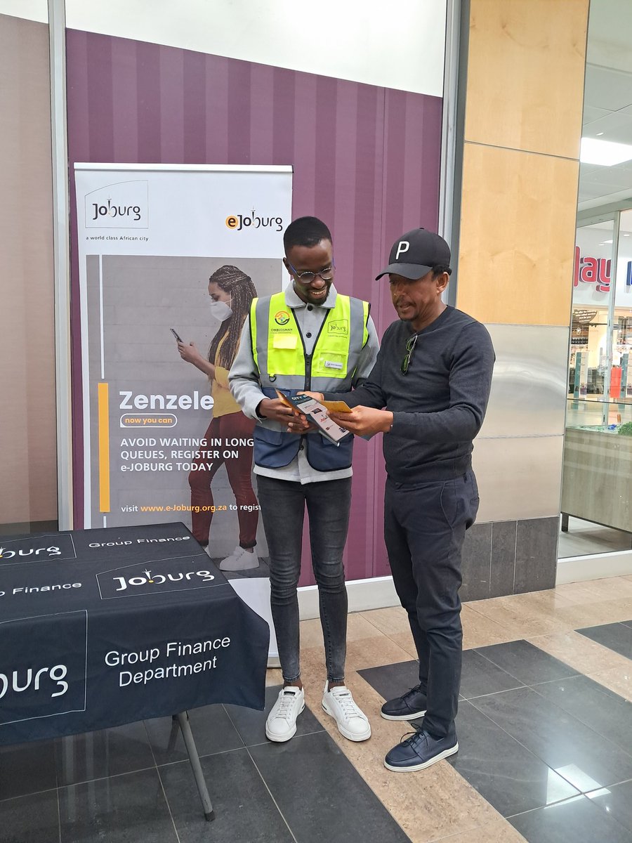 jhbombudsman's tweet image. Hi @CityofJoburgZA residents, our friendly team of #Jhbombudsman ambassadors are in @CoJ_RegionE at Noorwood mall in collaboration with the Revenue Department. Visit our stall for more information. ^AM