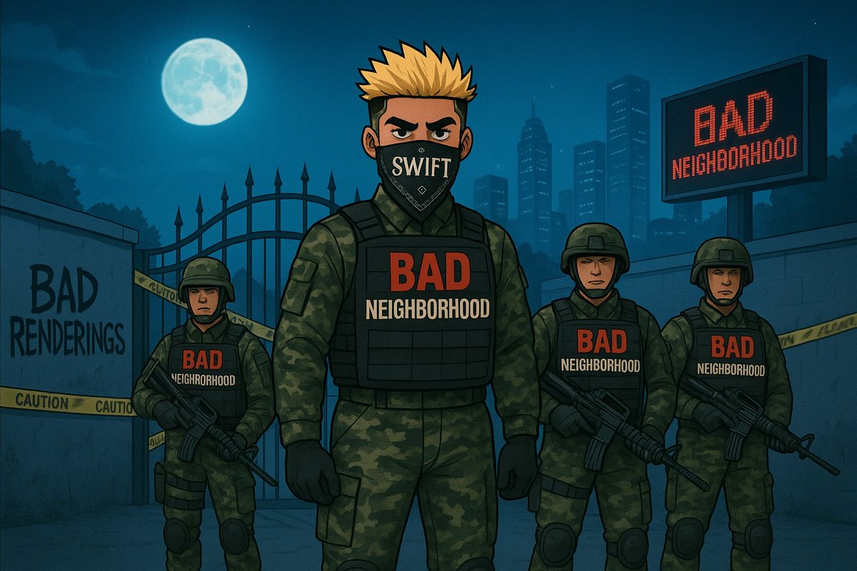 ENTER THE WARZONE 🪖 
This isn’t your average mint — it’s a full-blown invasion.  
🎮 Every home is a battlefield.  
💰 Every holder gets a shot at BIG rewards.
Your skills are your weapons.  
Your squad? The BAD ARMY.

Survive. Earn. Dominate Now!
<a href="/BAD_Renderings/">BAD Renderings</a>

LFGGGGG 💯 🚀