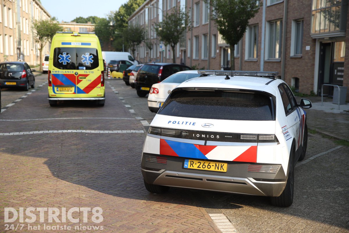 Steekincident op de Anslostraat in Den Haag