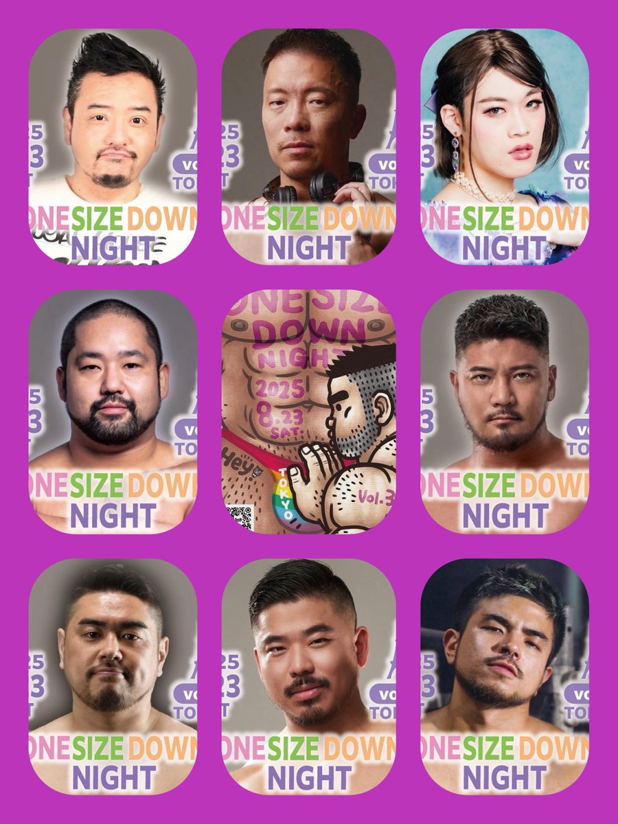 One Size Down Night (@sizedownnight) on Twitter photo 来週からは
One Size Down Night Vol3
ウィークになり
あちらこちらで
見かける機会が増えるかも
ですが 皆様
宜しくお願い致します。
今回も急遽決まった
TOKYO Vol.3の
メンバーも出演者の皆様の
ご厚意で集まって頂き
開催日が近づいて来て
運営陣もワクワクしております♪
前回は少しこちらの 来週からは
One Size Down Night Vol3
ウィークになり
あちらこちらで
見かける機会が増えるかも
ですが 皆様
宜しくお願い致します。
今回も急遽決まった
TOKYO Vol.3の
メンバーも出演者の皆様の
ご厚意で集まって頂き
開催日が近づいて来て
運営陣もワクワクしております♪
前回は少しこちらの