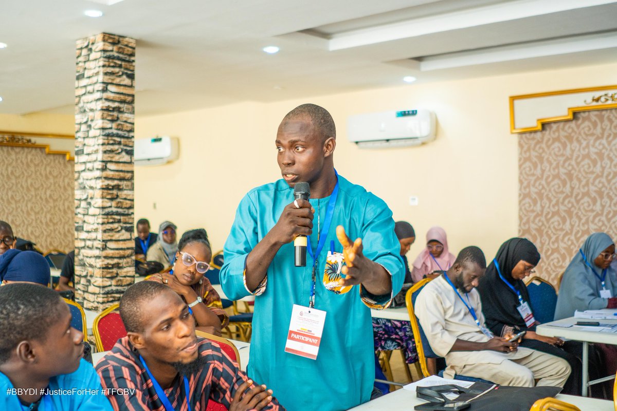 Akererhosheed's tweet photo. Technology — a tool for growth not violence
On Tuesday, @BrainBuilders01 convened us to act against Technology-Facilitated Gender-Bases Violence (TFGBV). 

“If you don't promote the good, the bad takeover,” Dr Mahmud Danjuma Musa asserted.

#StampOutTFGBV
#BBYDI
#JusticeForHer https://t.co/Rud4cu3gwh
