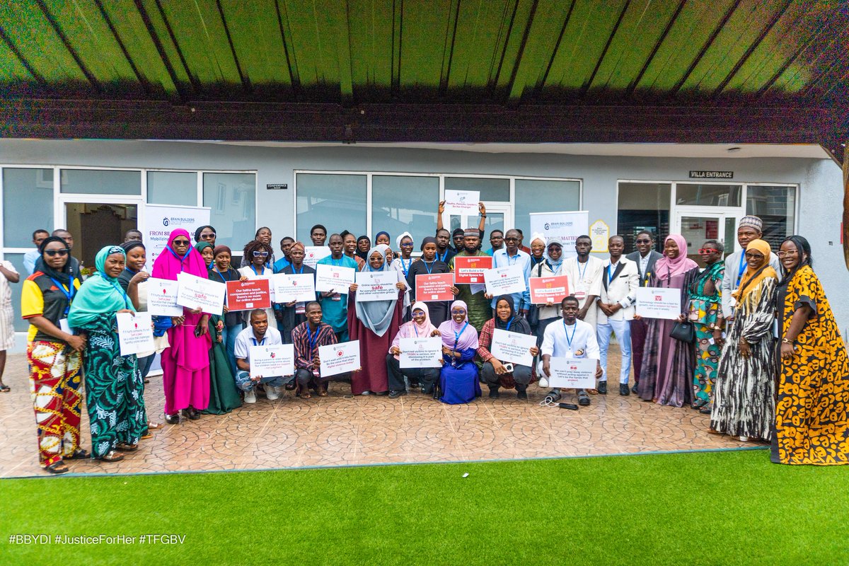 Akererhosheed's tweet photo. Technology — a tool for growth not violence
On Tuesday, @BrainBuilders01 convened us to act against Technology-Facilitated Gender-Bases Violence (TFGBV). 

“If you don't promote the good, the bad takeover,” Dr Mahmud Danjuma Musa asserted.

#StampOutTFGBV
#BBYDI
#JusticeForHer https://t.co/Rud4cu3gwh