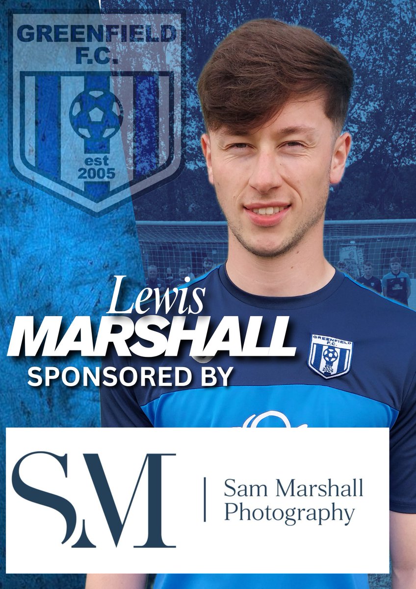 🔵PLAYER SPONSORSHIP 🔵 
Lewis Marshall  will be sponsored by Sam Marshall Photography for the 2025-26 season 

Thank you for your support