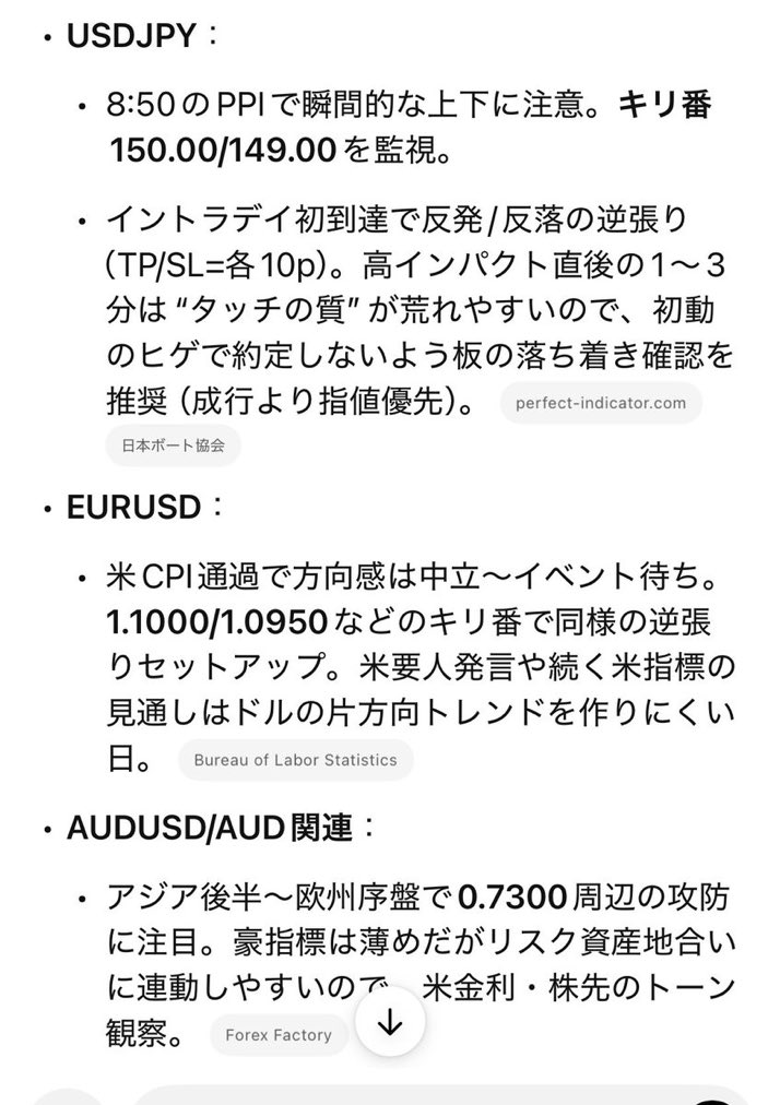 bitcoinperfet's tweet photo. このGPTsはAIに知識がない方でも
最初に“使い方”と入力すると
使い方の解説をしてくれるようにしています。

更に、先出し配信に使用する
手法をインプットしているので

��トレードの壁打ち
②トレードの反省
③トレード手法ベースの動き予測

全てが対応可能。

想像以上に便利なので
使いたい方は引 https://t.co/CNaDqTylIw