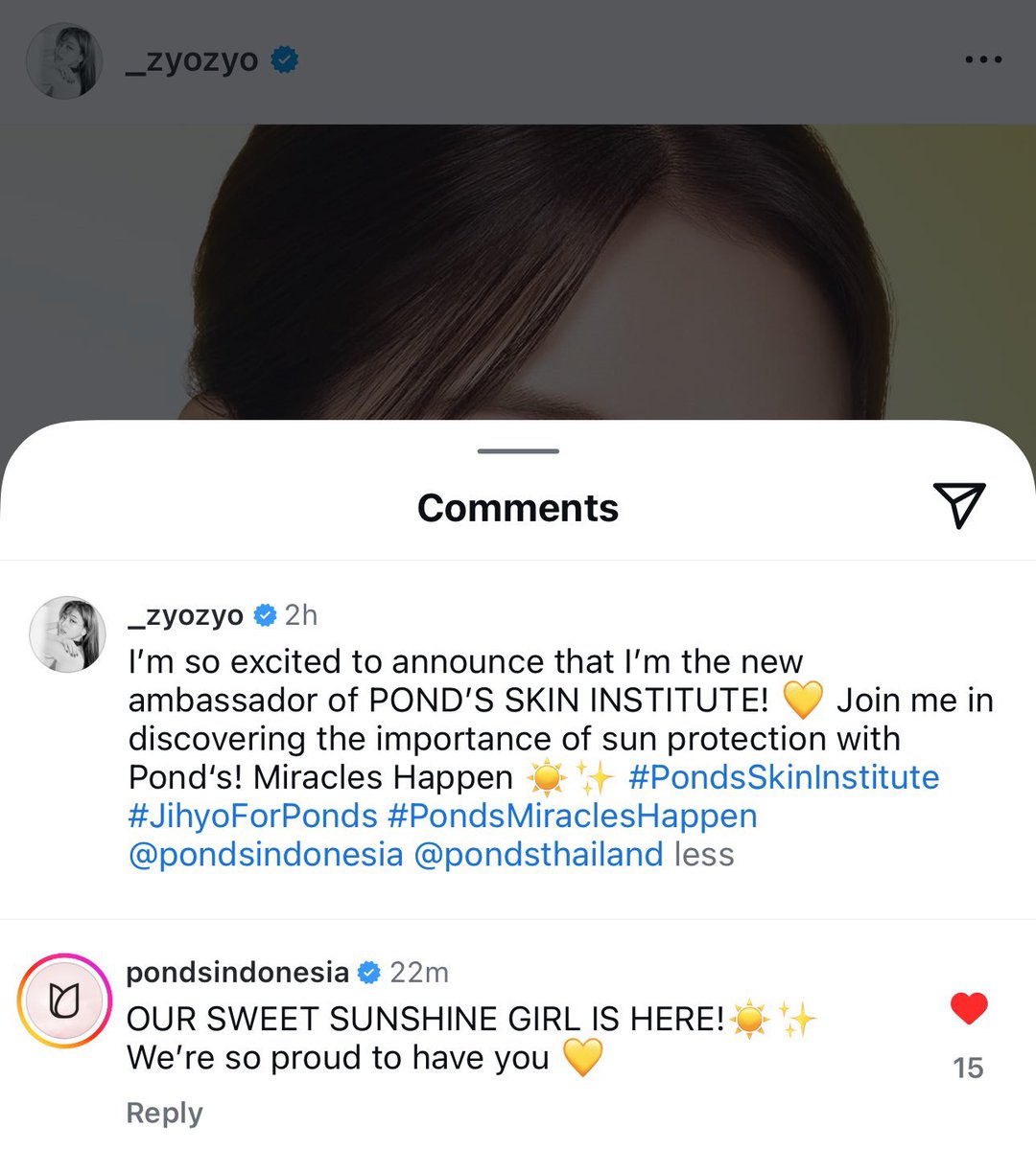 cactusjihyo's tweet photo. jihyo having her own personalized “sun monster” plushie for ponds is just so fitting for her as she’s also nicknamed “sun goddess” by koreans and also ponds literally calls her their “sunshine girl” ��☀️ https://t.co/pQ3e78Vkb8