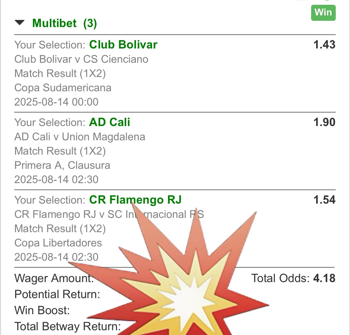 We ate from this market yesterday, we shall eat again tonight 🍱 …

Straight wins 🔥 
Code: BWA996953
ODDS: 3.05

#betway
#betwayslip
#betwaysquad
#betwaycodes
#betwaykingz
#betwaykingztoK3