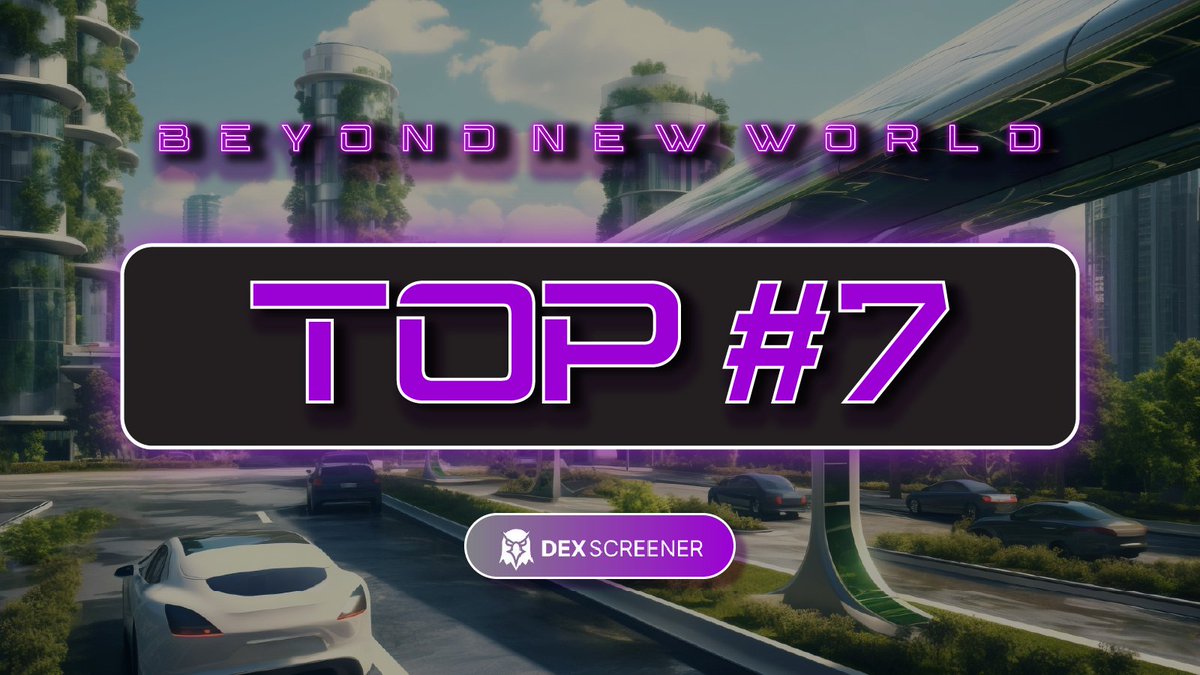 beyondnewworld_'s tweet photo. The future is here!
$BNW is making waves on Dexscreener
Ranked TOP #7 &amp; growing fast!
Don’t miss out—Join the movement!

https://t.co/OsHTKSHna3 https://t.co/6veUZdTiIz
