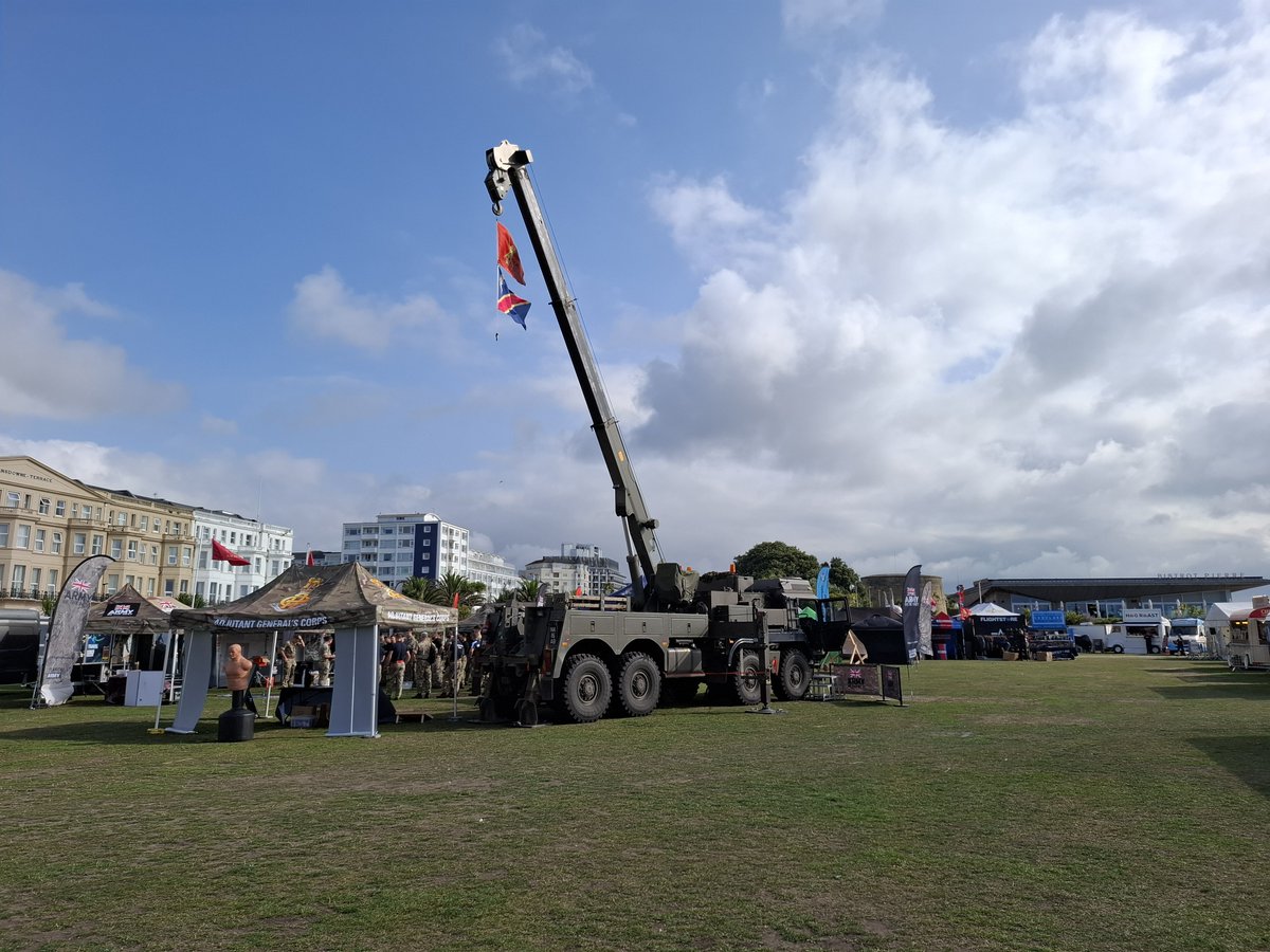 EB_Airshow's tweet photo. The sun is shining at the seafront ☀ Who is joining us today from 10:30?! https://t.co/J0Jh9g6fEl