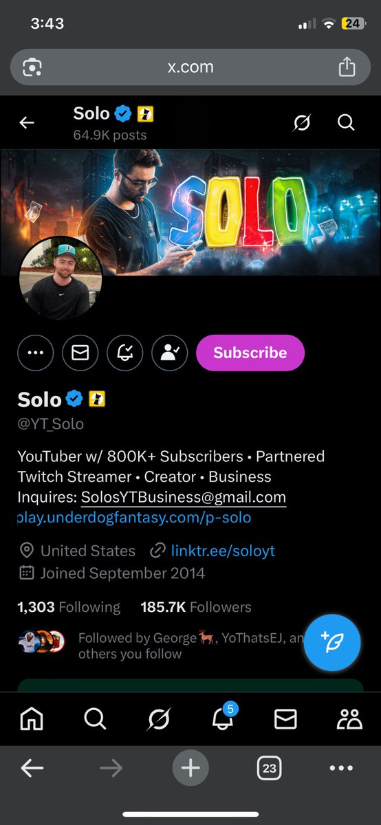 Tayboyswagg14's tweet photo. @YT_Solo @ah_dusse Done https://t.co/Y3QvYYOaSJ
