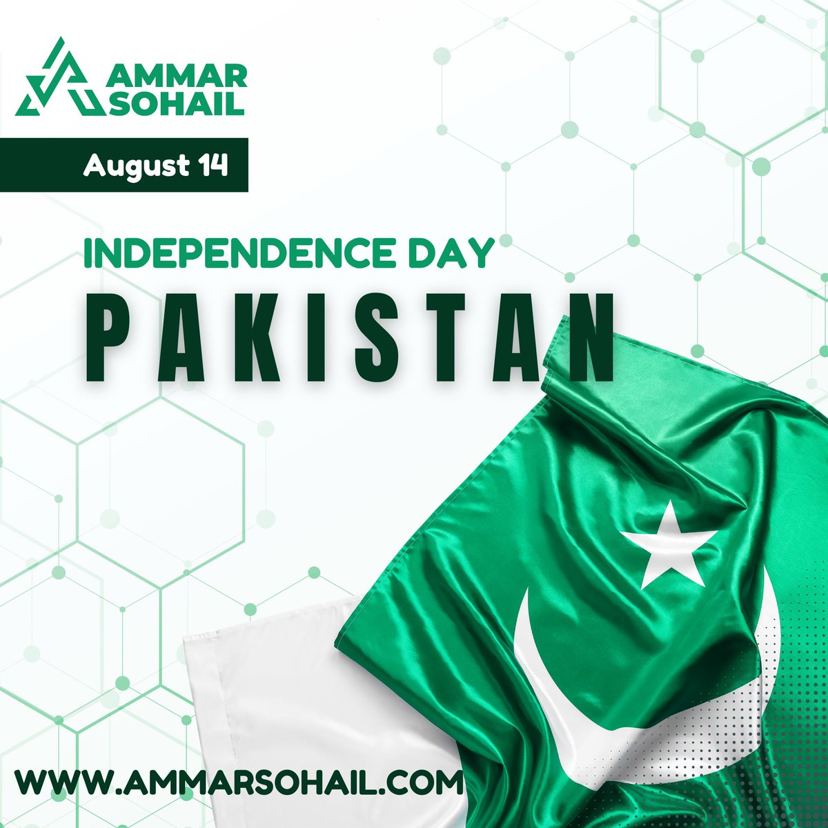ammar_webdev's tweet image. 🇵🇰✨ On this Independence Day, let’s rise above every limit.
🕊🔥 Khudi ko kar buland itna ke har taqdeer se pehle,
🤲📖Khuda bande se khud pooche, bata teri raza kya hai.
🎉💚 Pakistan Zindabad! ❤

🌐 ammarsohail.com

.
.
.
.
#PakistanZindabad #IndependenceDay #techsol