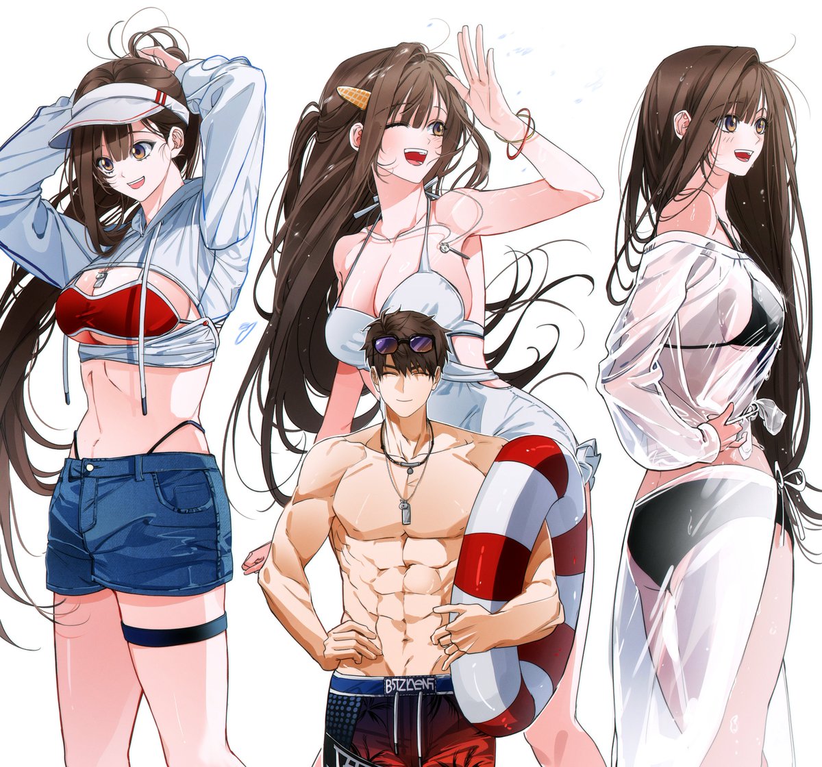 HyangSha's tweet photo. 여름 ☀️🌊 https://t.co/vHVsLDcfZv