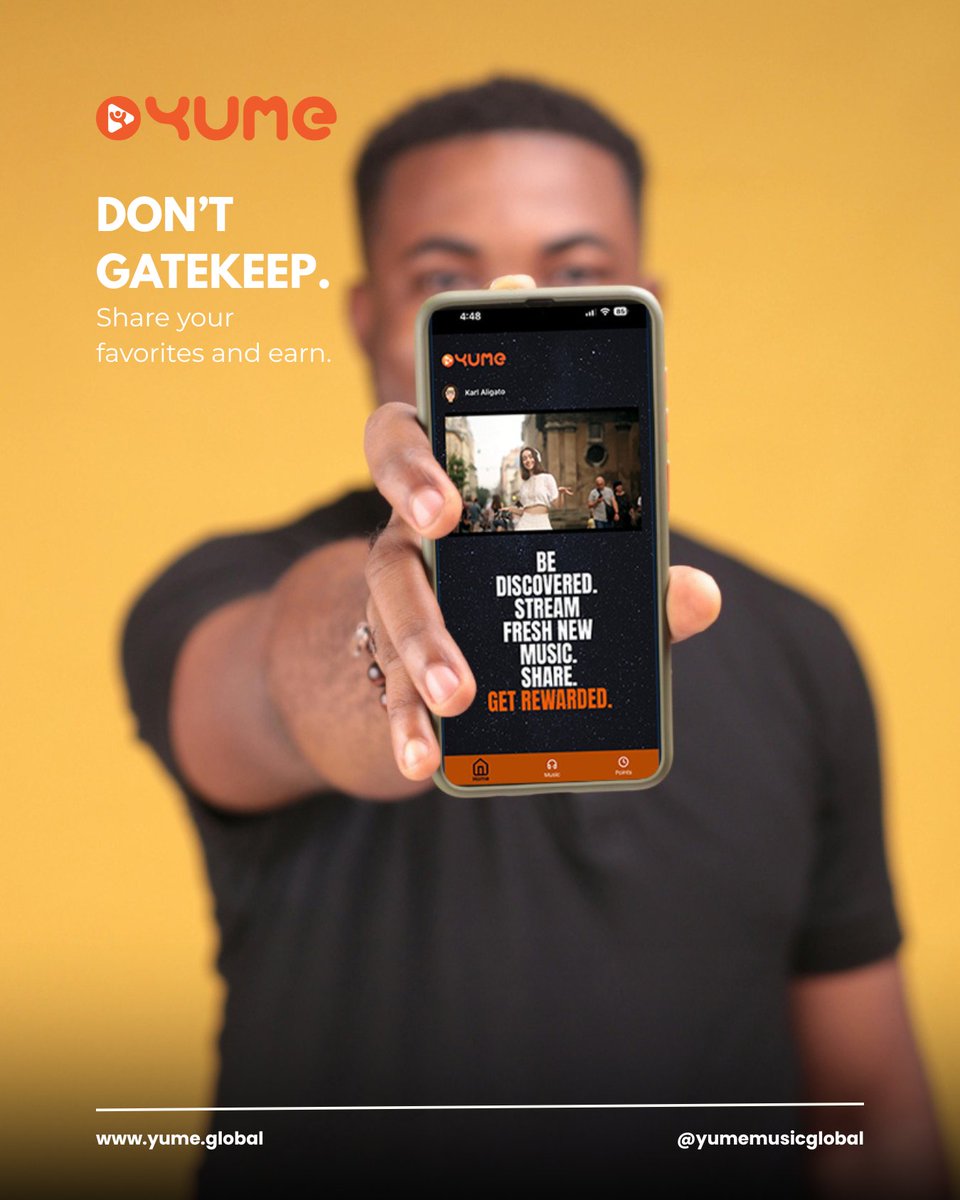 yumemusicglobal's tweet image. Turn your favorite songs into your side hustle.

Share your top picks on YUME, help them go viral, and get rewarded for your great taste. 
Think your playlist has what it takes to earn? Let’s find out.

Download the YUME app now!

#YumeMusicGlobal #MusicThatPays #StreamAndEarn