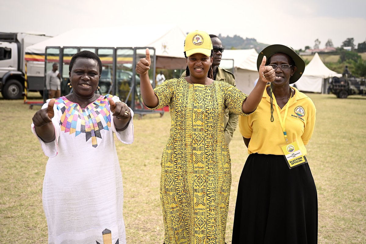 JanetMuseveni's tweet photo. I congratulate Agnes Tushabe Mugumya on winning the Ntungamo NRM Secretary for Finance seat in a peaceful election. I thank all delegates for choosing unity over division so Ntungamo remains a model of doing the right things, with integrity, for the benefit of future generations. https://t.co/0zqHfc31Ar