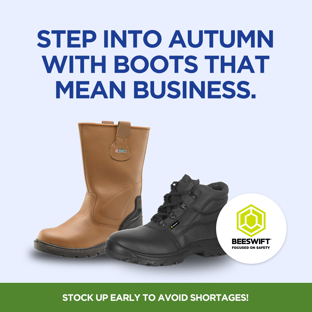 Step into autumn with boots that mean business! 🍂

These durable, high-performance boots are perfect for your customers this season. 

Shop our range online today: ctswholesale.co.uk/footwear--21