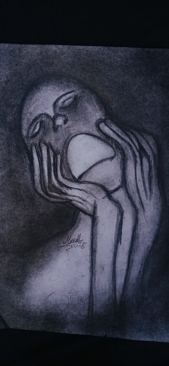 MY NEW PAINTING  DO YOU SEE IT? IF YOU DO, REPLY WITH A DOT.