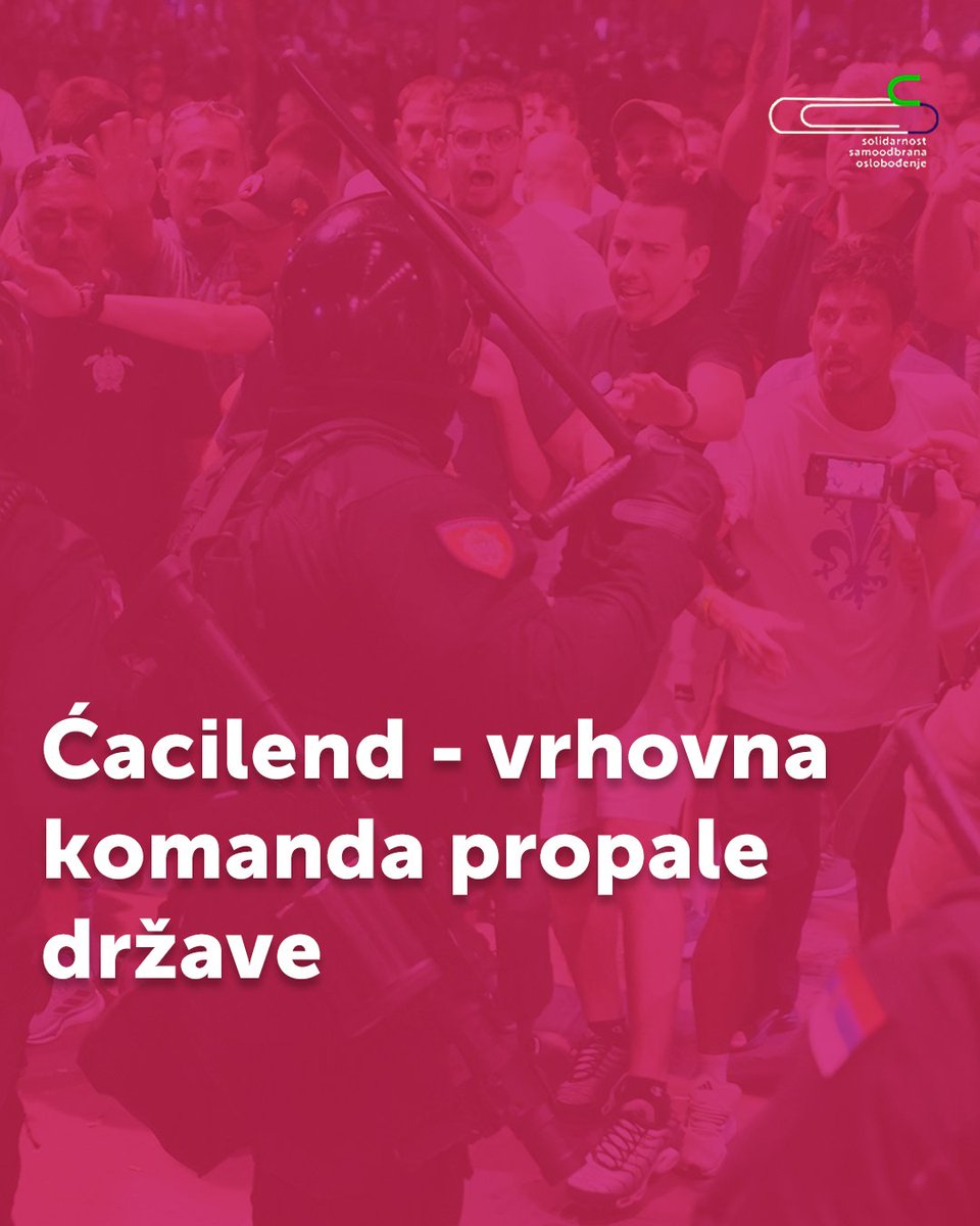 solidarnost25's tweet photo. Noćas su ulice naše zemlje, od Novog Sada do Niša, od Kragujevca do Beograda, odjekivale glasovima građana koji više ne mogu i neće da trpe kriminal, korupciju i tiraniju ove vlasti!
Ceo tekst dostupan na sajtu: https://t.co/Jpw3lV4Ytl
#solidarnost #politika #protesti #jesic https://t.co/kkS1e5KTg1
