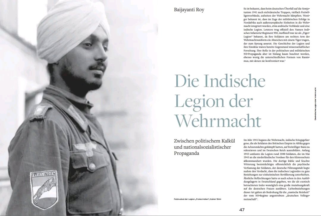 My forthcoming write up on the Indian Legion