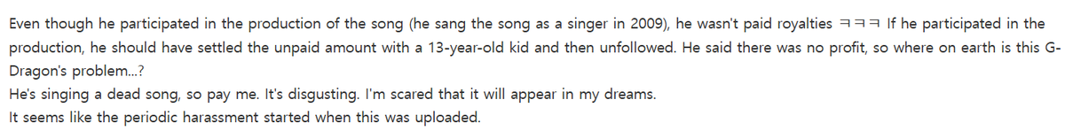 818GD_FAM's tweet photo. 13 year old G-Dragon needs to be paid his due! #FreeGD https://t.co/8Yxojk9YwL