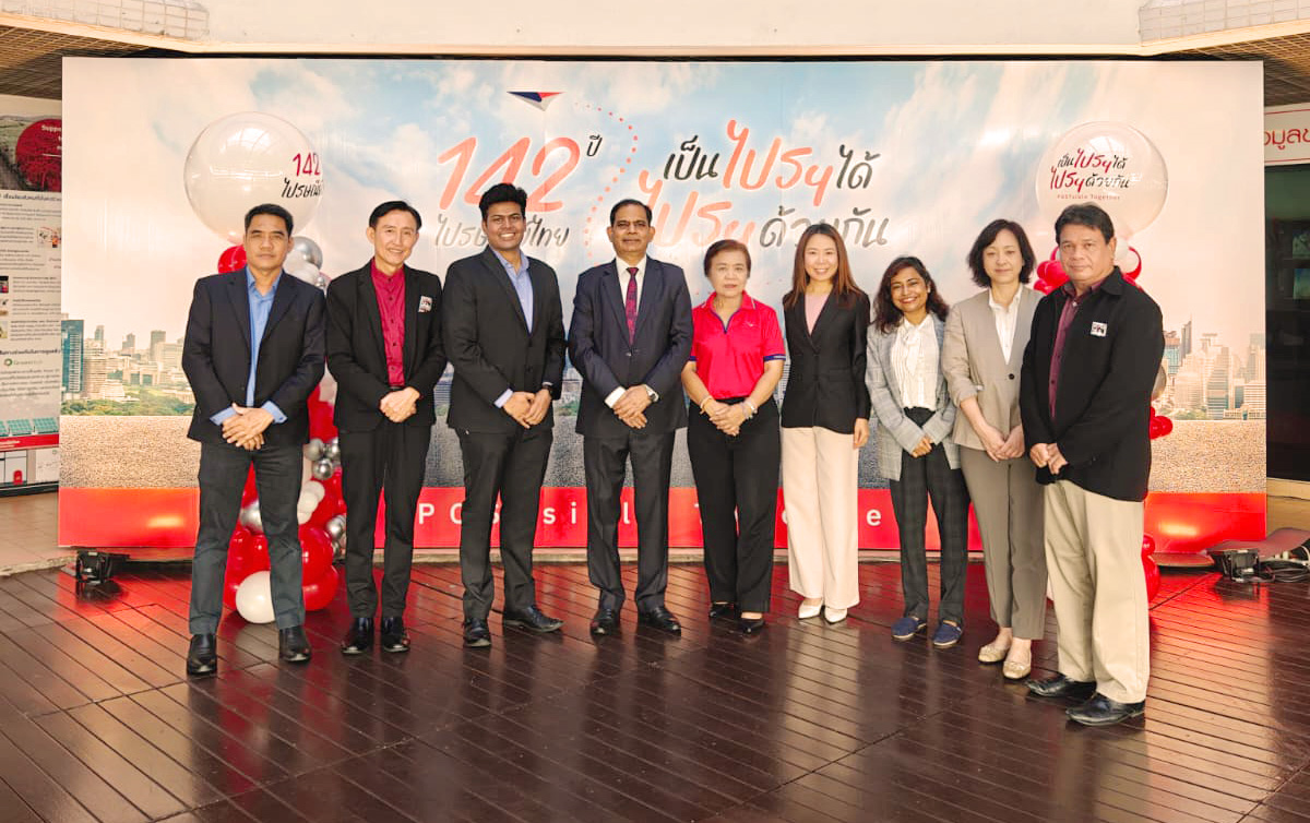 🎉 Celebrating 22 years of Thailand Post &amp; 142 years of postal service in Thailand!
Dr. Vinaya Prakash Singh &amp; team joined the special event at Thailand Post HQ.
Congrats to Thailand Post—wishing continued success &amp; growth! 📬✨