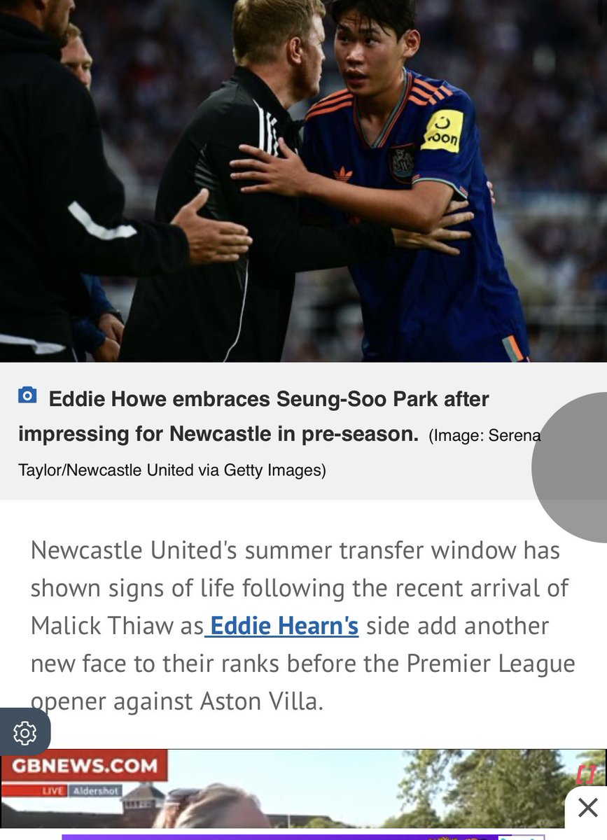 Tom Lynch (@tom_nufc) on Twitter photo A fascinating discovery in <a href="/ChronicleNUFC/">The Chronicle</a> this morning. It appears that boxing promoter Eddie Hearn is #NUFC manager! A fascinating discovery in <a href="/ChronicleNUFC/">The Chronicle</a> this morning. It appears that boxing promoter Eddie Hearn is #NUFC manager!