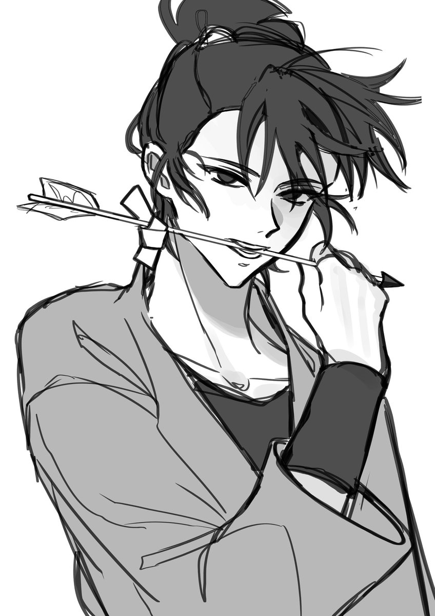 久しぶりにかっこいい食満を描いた