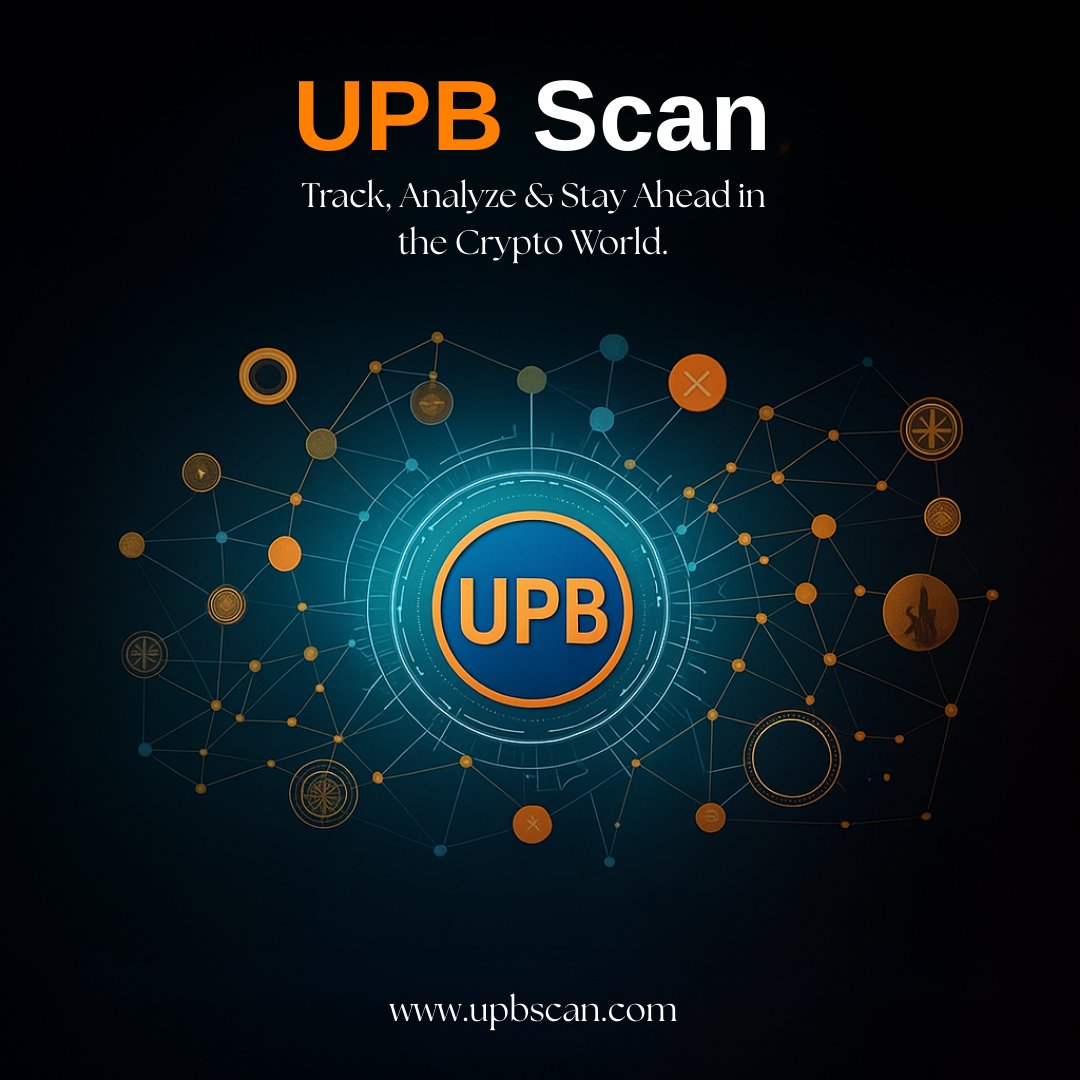 upb_token's tweet photo. 🔍 UPB Scan – Your edge in the crypto market.
Track trends, analyze data, and make smarter moves in the ever-changing blockchain world. 🚀 https://t.co/xY1dPE3eis