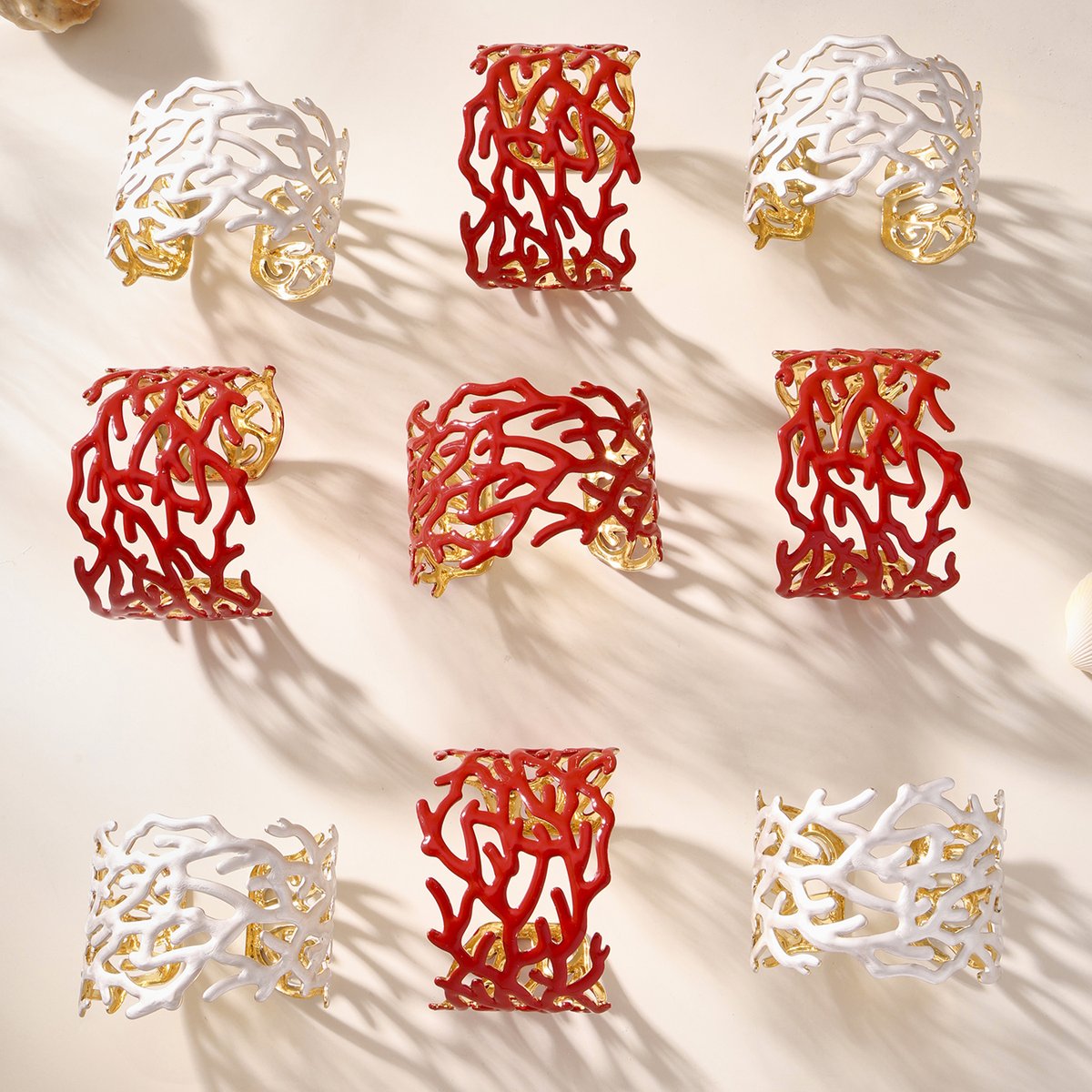 ChicolinkLtd's tweet image. Coral Flow Cuffs​​ 🌊❤️
​​Art Meets Arm Charm​​
Sculptural cuffs coral-inspired cutouts + inner gold glow. Tarnish-proof &amp;amp; hypoallergenic. Wear Eastern blessings daily.
✓ ​​OEM ✓ Bulk Orders​​
 #LuckyCharms #OEMJewelry #CuffBracelets #RedWhiteJewelry