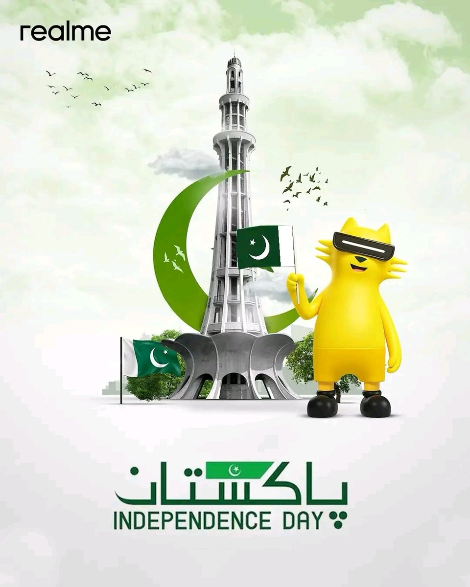 Mobifyzone's tweet photo. On this Azadi, dream big, shine bright and Make it real 💚
 
Happy Independence Day 🇵🇰
#IndependenceDay2025  #pakstan #14Augustpakistan #حياة_الفهد https://t.co/vqKgF7WNOl