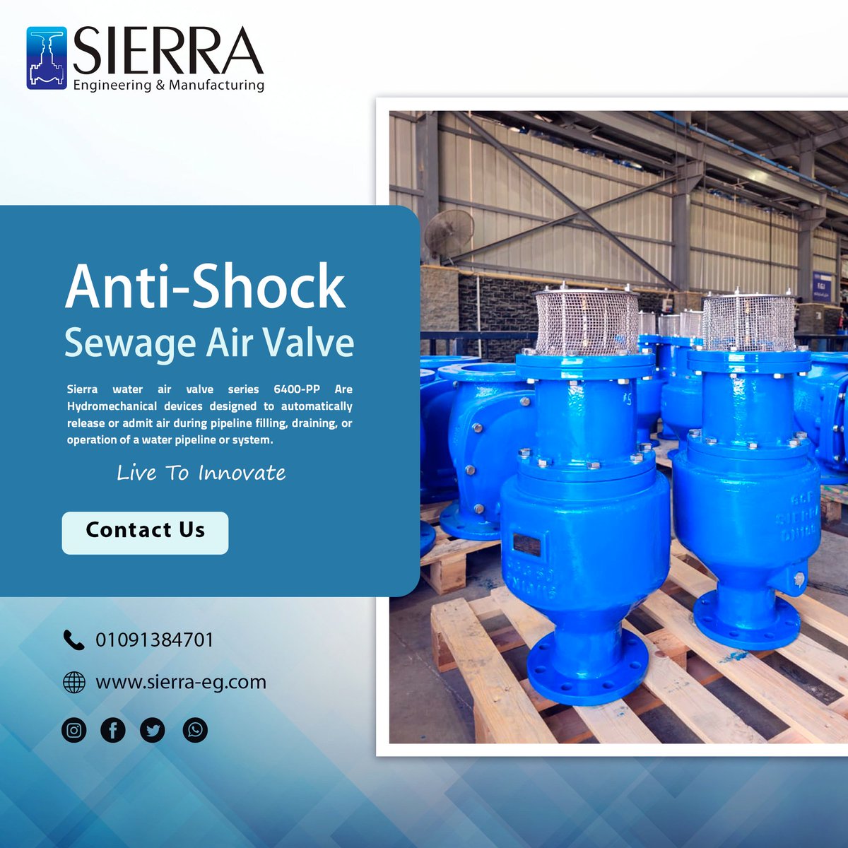 SIERRAEngineer1's tweet photo. Sierra sewage air valve series 6600-PP Are Hydromechanical devices designed to automatically release or admit air during pipeline filling, draining, or operation of a water pipeline or system.
https://t.co/9wjVqgIrfV https://t.co/gMhCbhCYfu