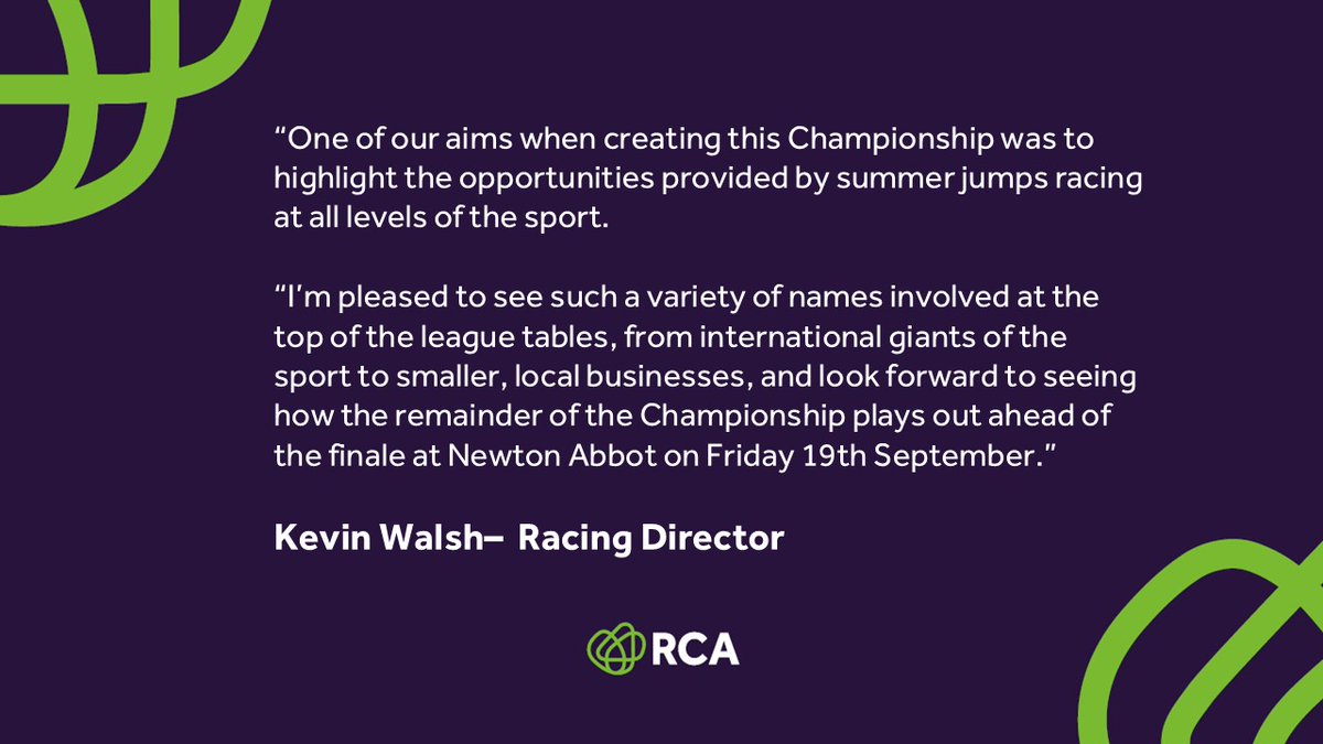🗣️ RCA Racing Director, Kevin Walsh: