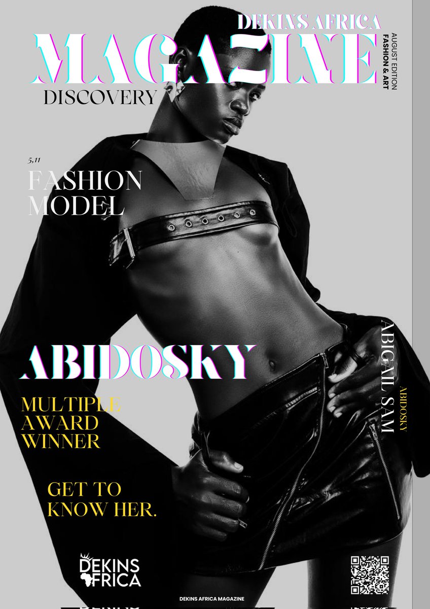 dekinsafricamag's tweet photo. 𝐃 𝐢 𝐬 𝐜 𝐨 𝐯 𝐞 𝐫 𝐲 @Abidosky1
#augustedition
ᴅᴇᴋɪɴs ᴀғʀɪᴄᴀ ᴍᴀɢᴀᴢɪɴᴇ
#fashionandart @Abidosky1
ɢᴇᴛ ᴀ ᴄᴏᴘʏ 📍in our Bio. 
https://t.co/yxvMMPYC7D
#magazine
. 
.
. 
#music #black  #fashion #magazinecover #fashiongram #magazines https://t.co/pzSWm62aAI