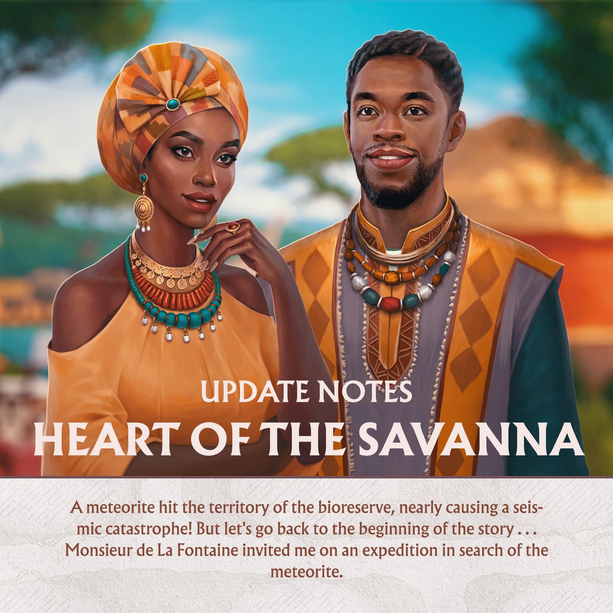 SeekersNotes's tweet image. 🎉 Update Notes: Heart of the Savanna 🎉

Seekers, with this new update we’re embarking on an exciting journey into the very heart of the bioreserve! Meet its inhabitants and help rescue a cute baby elephant while protecting all the creatures of Darkwood! 🐘
