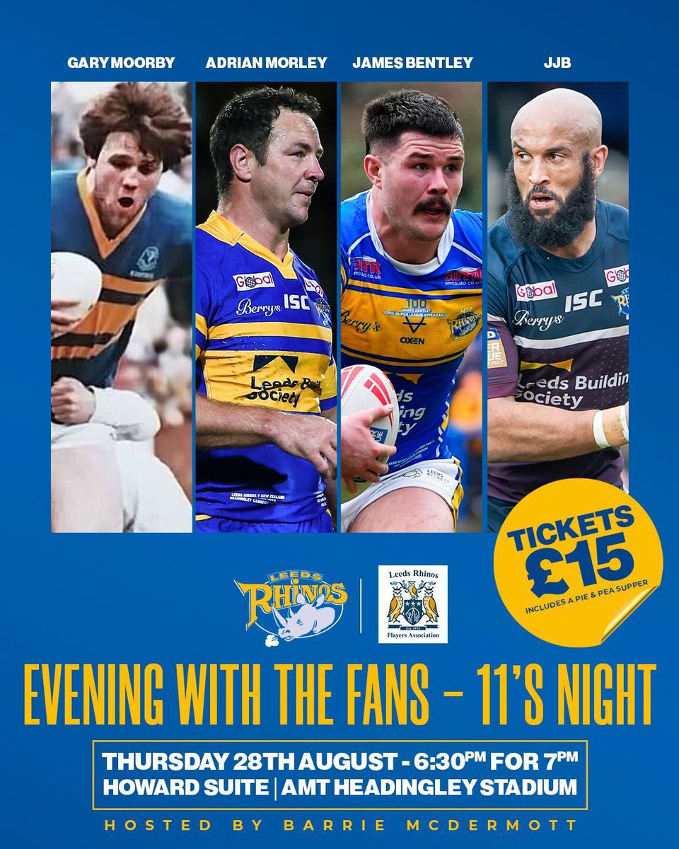 Leeds Rhinos Player Association tweet media