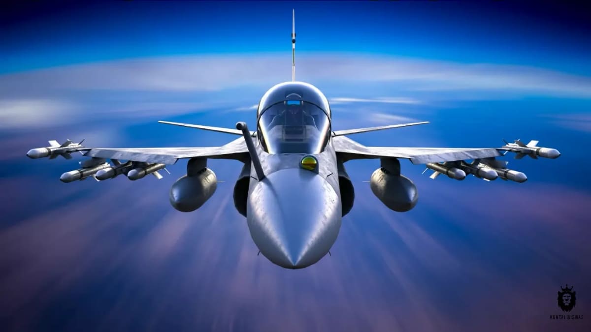 RohitShett79782's tweet photo. 🇮🇳 The Tejas takes flight! India's homegrown fighter jet continues to impress with its speed, agility, and cutting-edge tech. A proud moment for the #IndianAirForce as they strengthen their defense capabilities with this remarkable aircraft. https://t.co/oLbrPkrIzf
