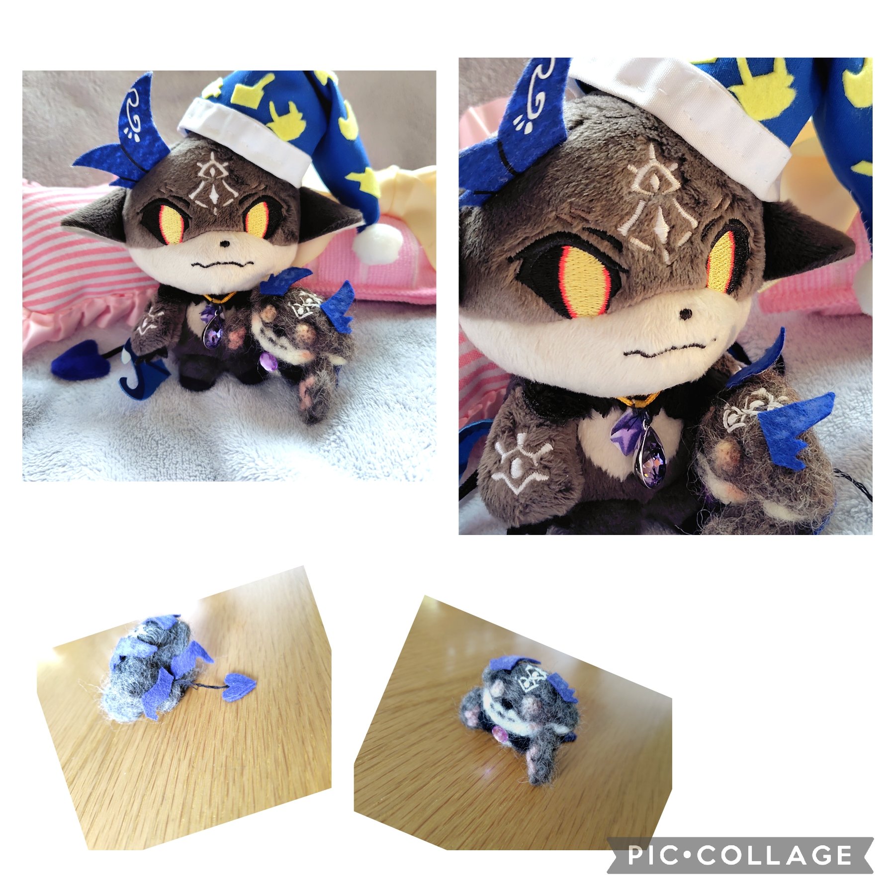 茶々丸羊毛フェルトさん、専用です。 羊毛フェルトの柴犬♡茶々丸ちゃん❤ 出発前恒例の…②