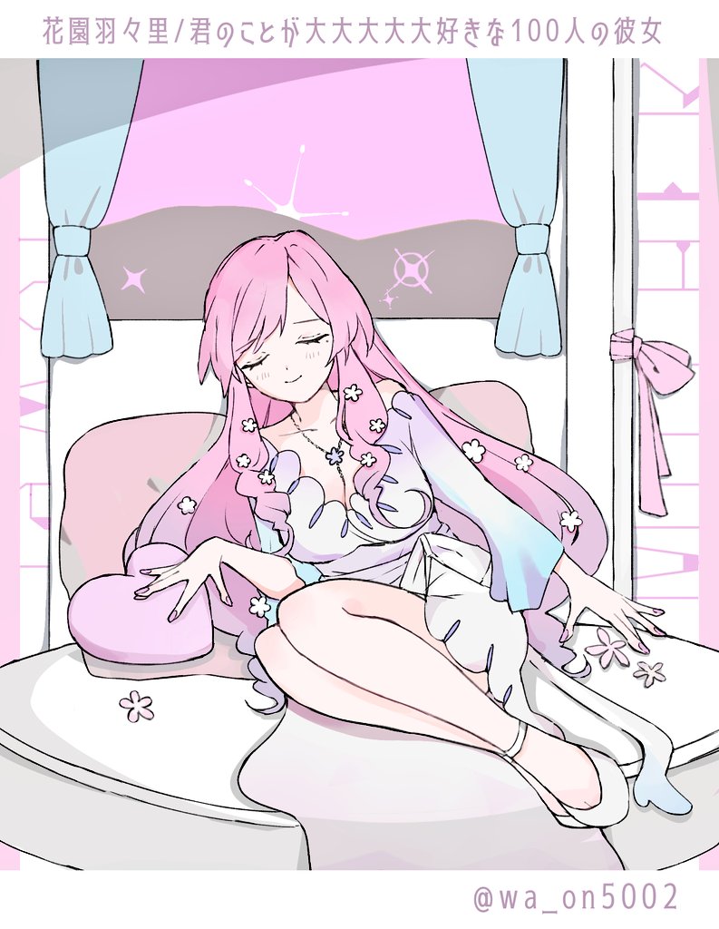 #100カノファンアート
羽々里さんです！🍼