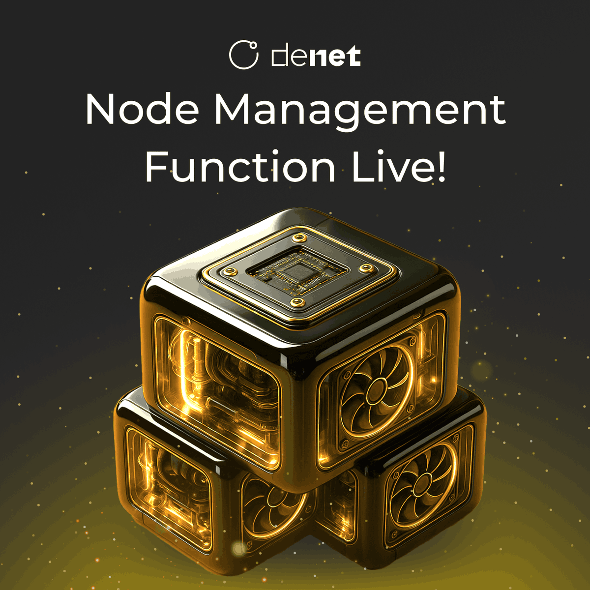 🚀 New for Datakeepers: Node Management is Live!

You can now assign License Manager and Admin roles to other wallet addresses, making it easier to launch and manage your Datakeeper nodes.

Check details on GitHub: github.com/DeNetPRO/Node?…