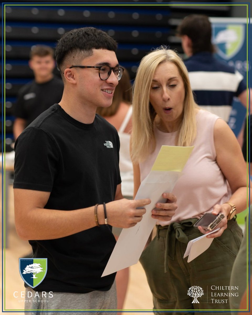 Cedars_Upper's tweet image. To all our amazing students who collected their exam results: Congratulations on your fantastic achievements! Your hard work has truly paid off. We wish you all the very best on your next steps and every success in the journey ahead! @ChilternLT @mjpGibbs @Umara1Qureshi