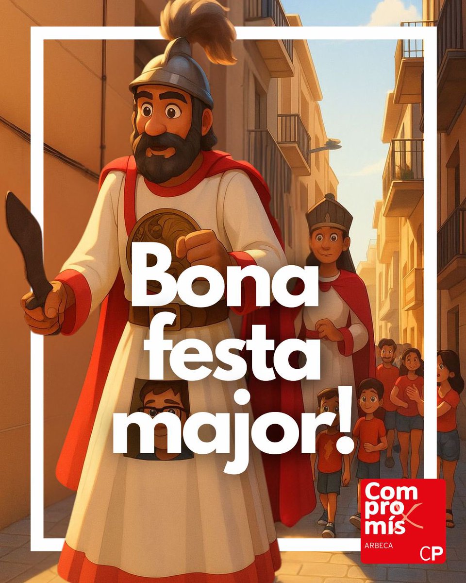 compromisarbeca's tweet photo. Des de Compromís per Arbeca us desitgem una molt bona Festa Major!
Que siguin dies plens d’alegria, convivència i bon ambient, amb respecte i civisme. #Arbeca https://t.co/XgfOgP2SMV