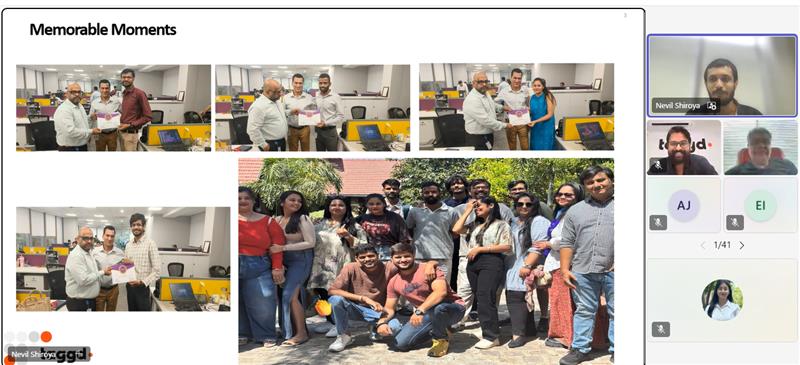 Celebrating a Quarter of Freedom to Hire, Power to Build

Taggd Unmute – Q1 AMJ’25 wasn’t just a townhall it was a celebration of our people, our progress, and our purpose.

#TaggdUnmute #LifeAtTaggd #EmployeeExperience #LeadershipConnect #AIinRecruitment #EmployeeRecognition