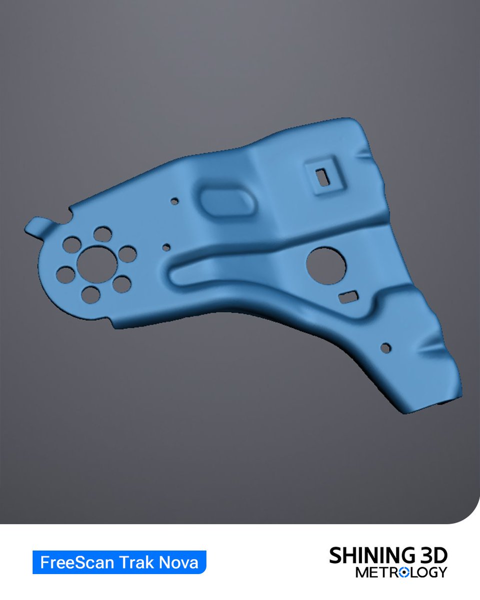 Shining3D's tweet image. 🕳️With FreeScan Trak Nova's intelligent boundary detection, we can quickly and accurately scan and measure both round and square holes, delivering reliable, high-accuracy data for quality assurance.

🔗 Check out the scan data: hubs.ly/Q03vnvhR0

#3DScan #SheetMetal
