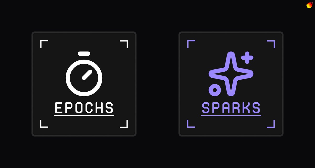 The Dawn of Agents Epoch is ending… and a fresh Epoch begins!
Introducing: Sparks - the new way to play, battle, and compete with Fireball ✨

Let’s see how Epochs and Sparks work! 🧵