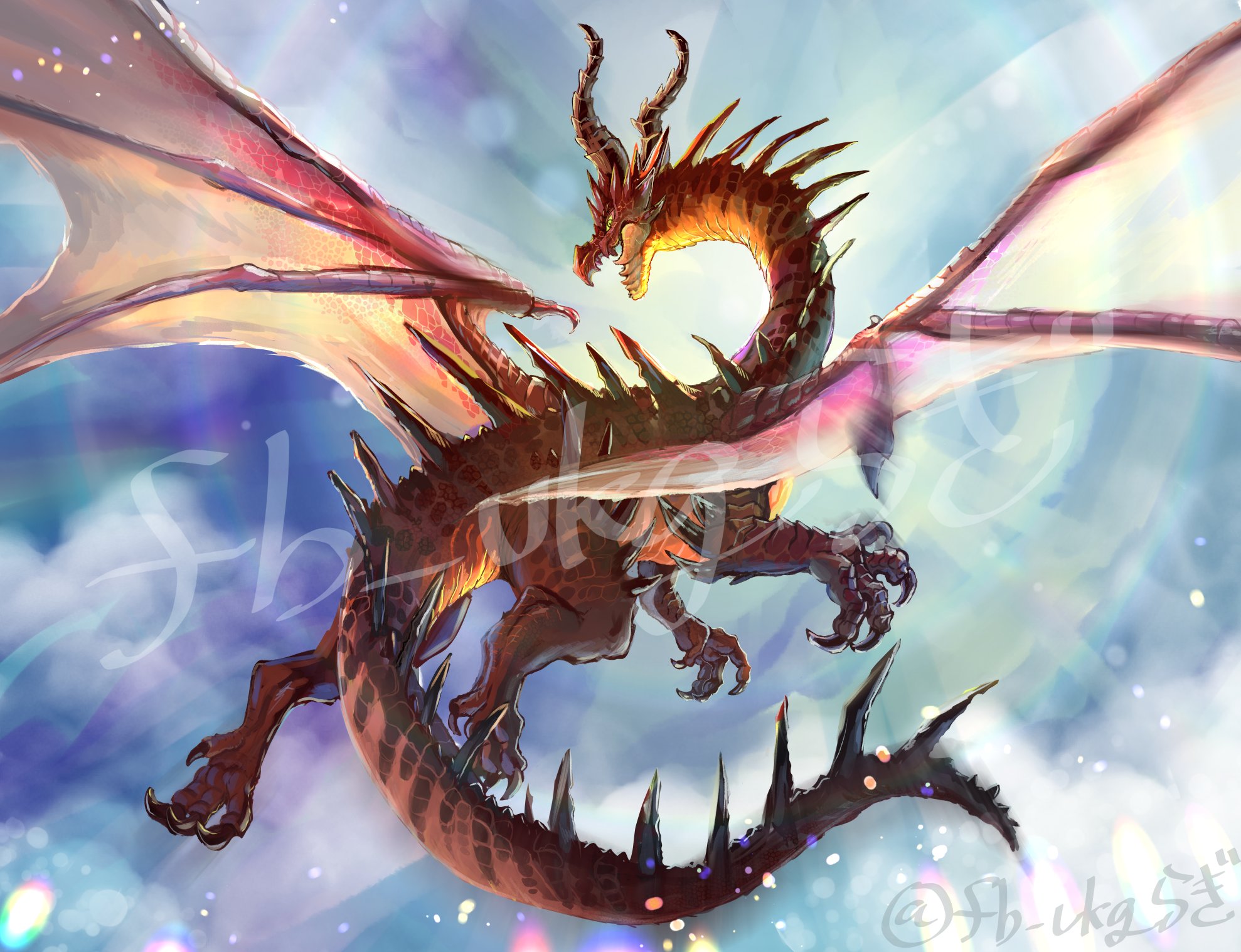 飛龍の絵 f8b222907497dc79161e7d0e780cd8
