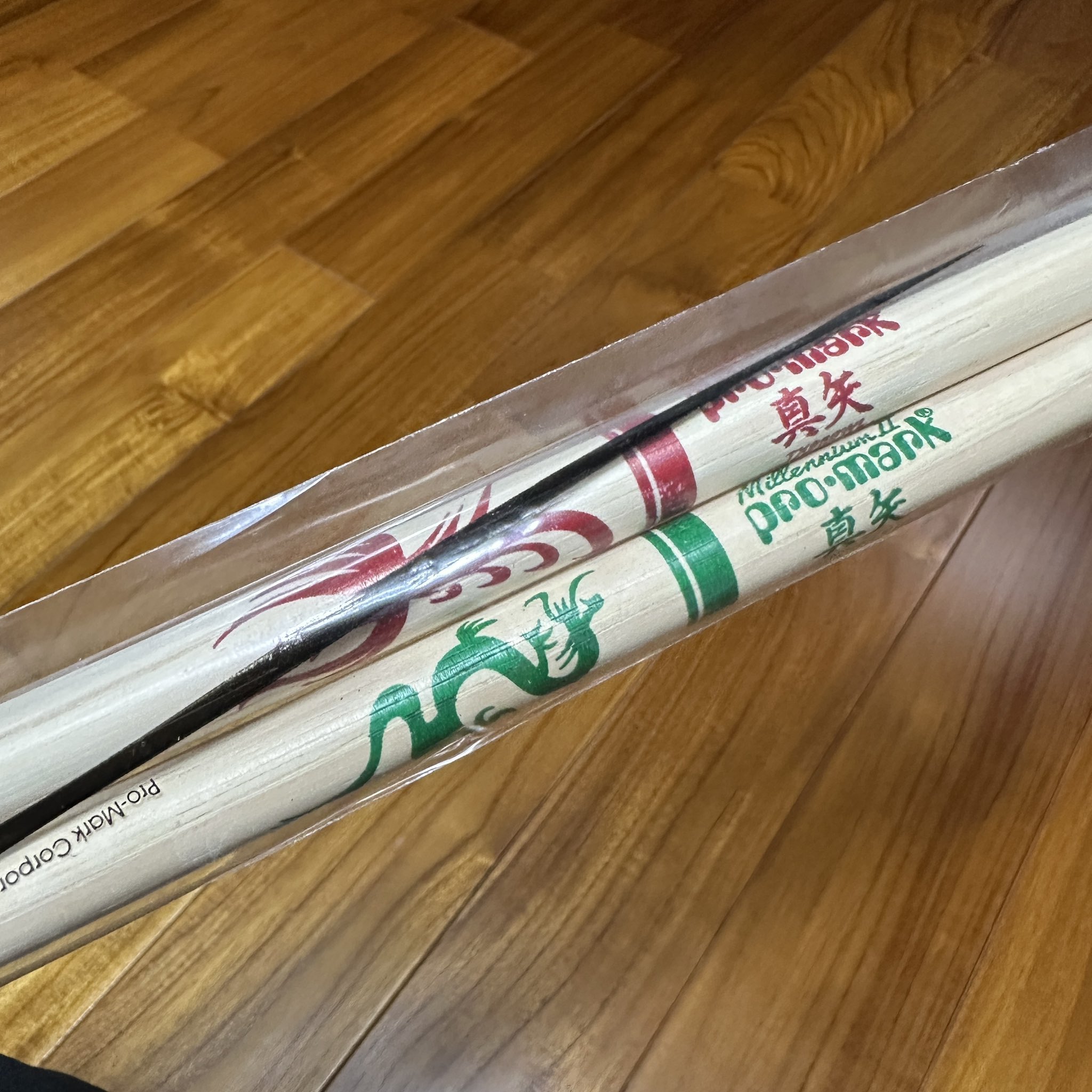 X JAPAN＊2008年12/31＊赤坂BLITZ＊使用ドラムスティック X JAPAN＊2008年12/31＊赤坂BLITZ＊使用ドラムスティック