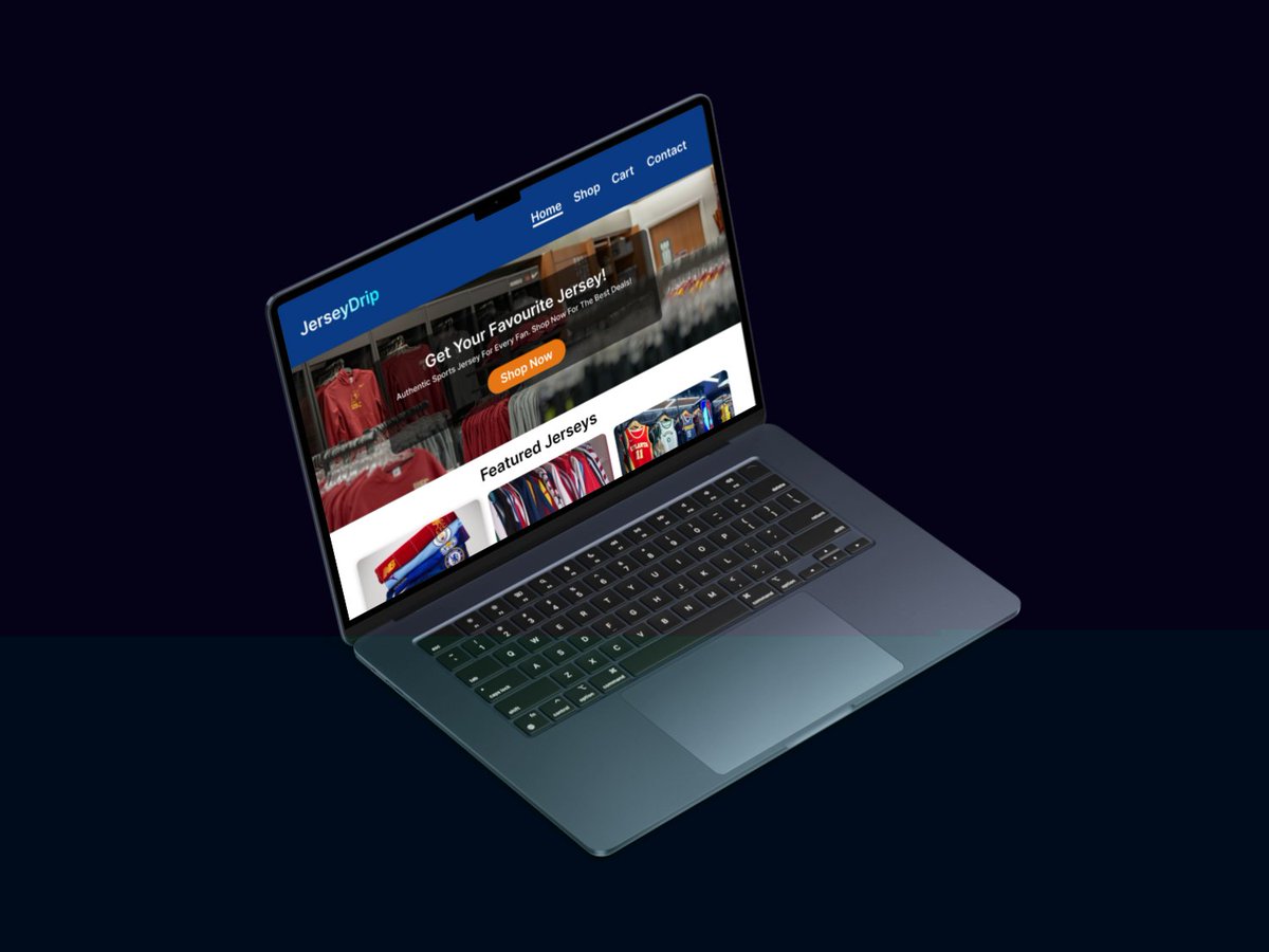 JerseyDrip is a website for jersey selling shop.

Rate it👇